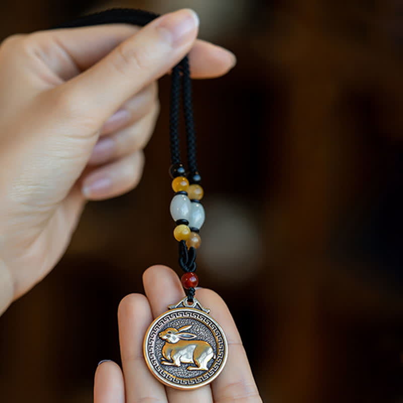 Chinese Zodiac Blessing Necklace | Wealth & Fortune Charm