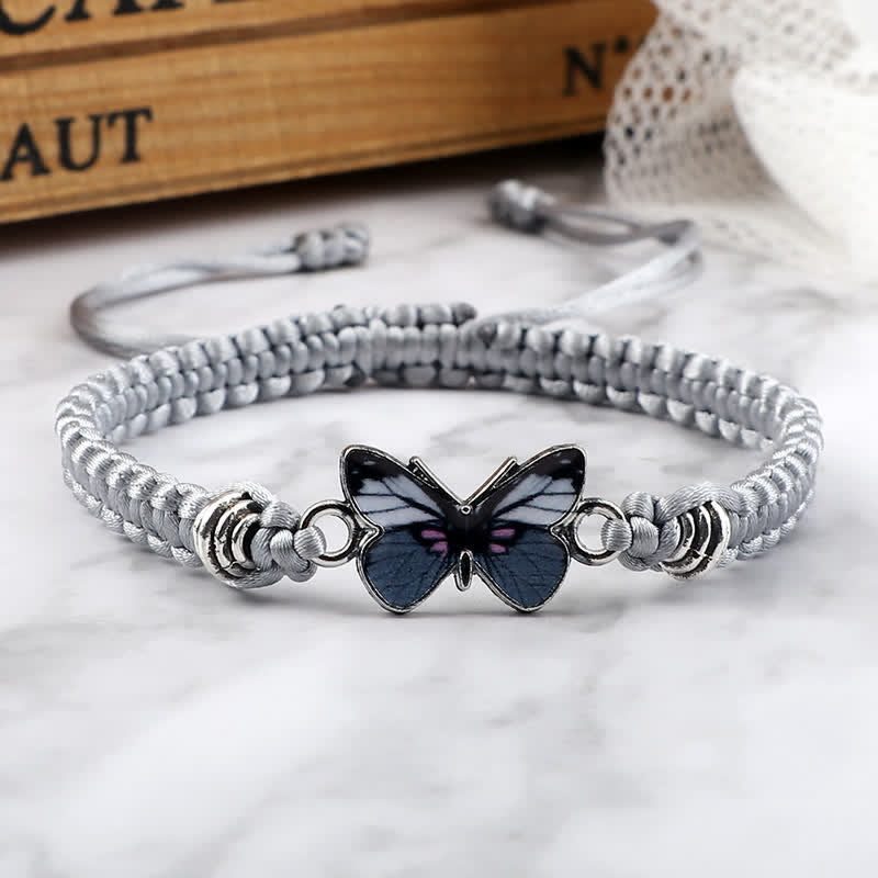Butterfly Freedom Love String Spiritual Bracelet