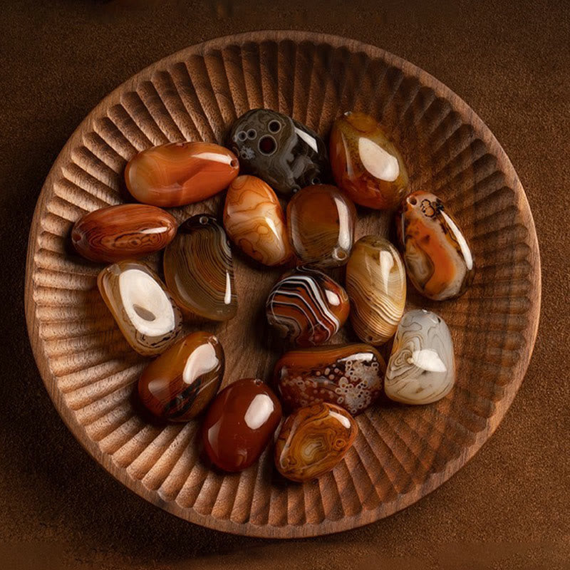 Sardonyx Positive Energy Key Chain for Harmony