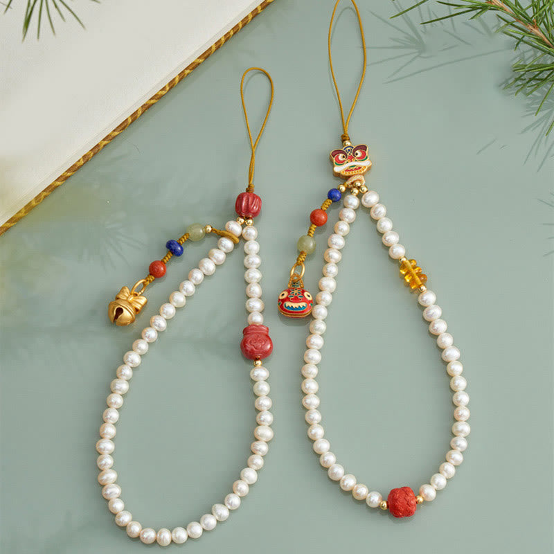 6 mm Zinnober-Heil-Telefon-Hängedekoration