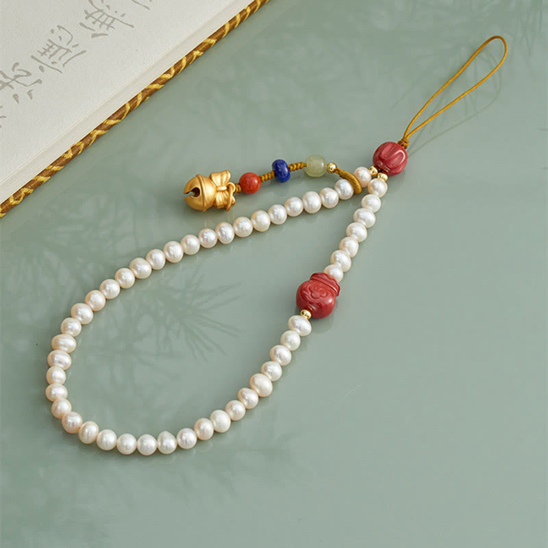 6 mm Zinnober-Heil-Telefon-Hängedekoration