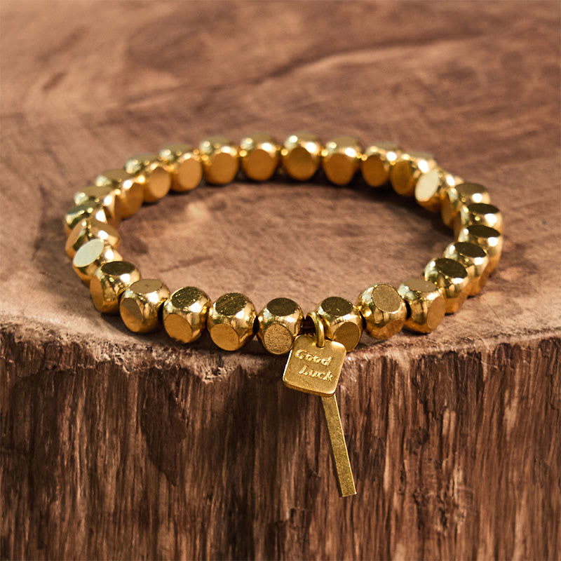 6 mm Kupferarmband für spirituellen Reichtum für Glück und Ausgeglichenheit