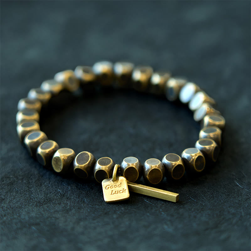 6 mm Kupferarmband für spirituellen Reichtum für Glück und Ausgeglichenheit