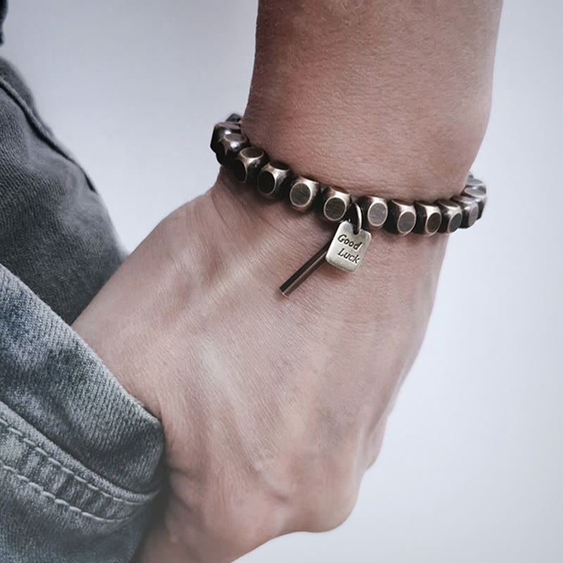 6 mm Kupferarmband für spirituellen Reichtum für Glück und Ausgeglichenheit