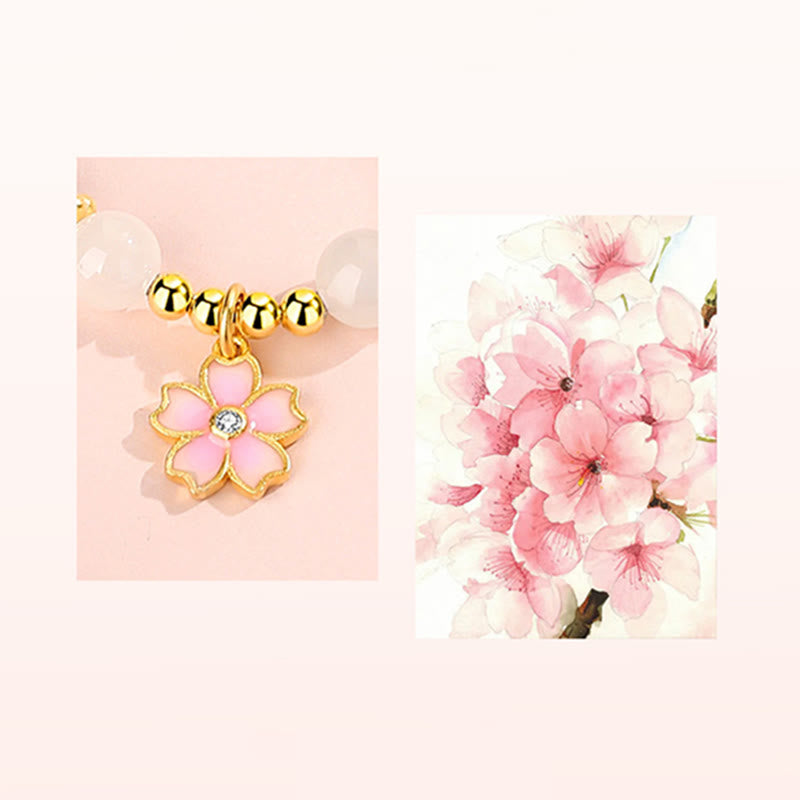 6 mm Schutzarmband aus Hetian-Weiß-Jade in Sterlingsilber