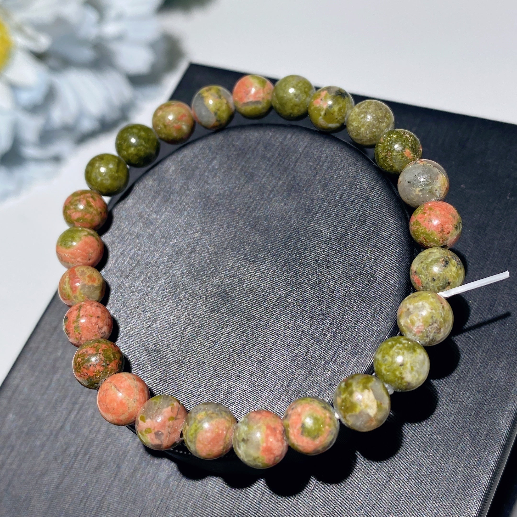 6mm Mixed Crystal Healing Bracelet for Energy Balance