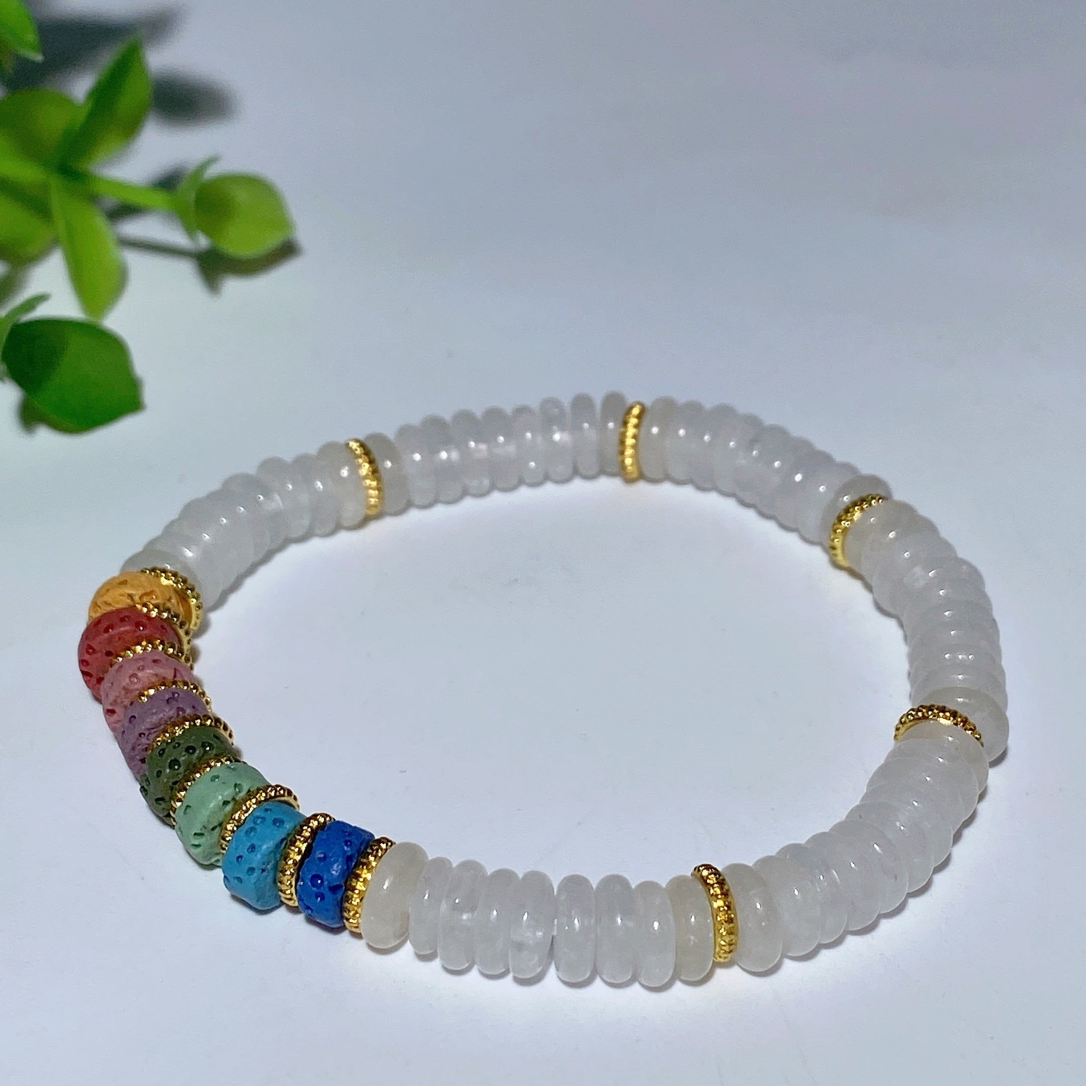 6 mm gemischtes Kristallarmband zur spirituellen Heilung zum Schutz