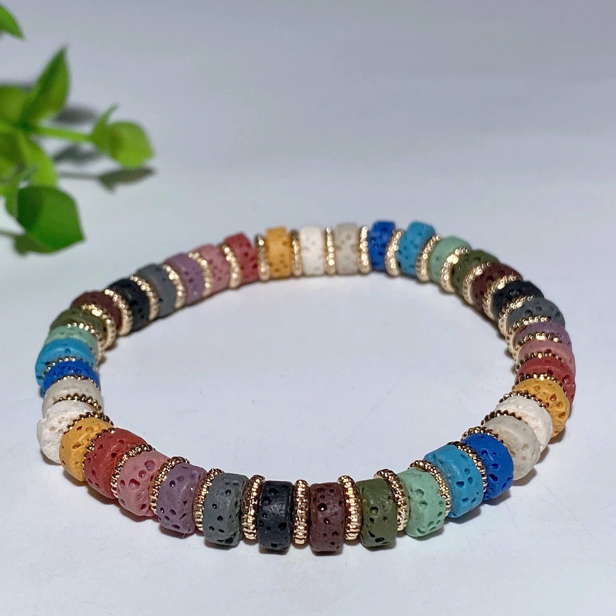 6 mm gemischtes Kristallarmband zur spirituellen Heilung zum Schutz