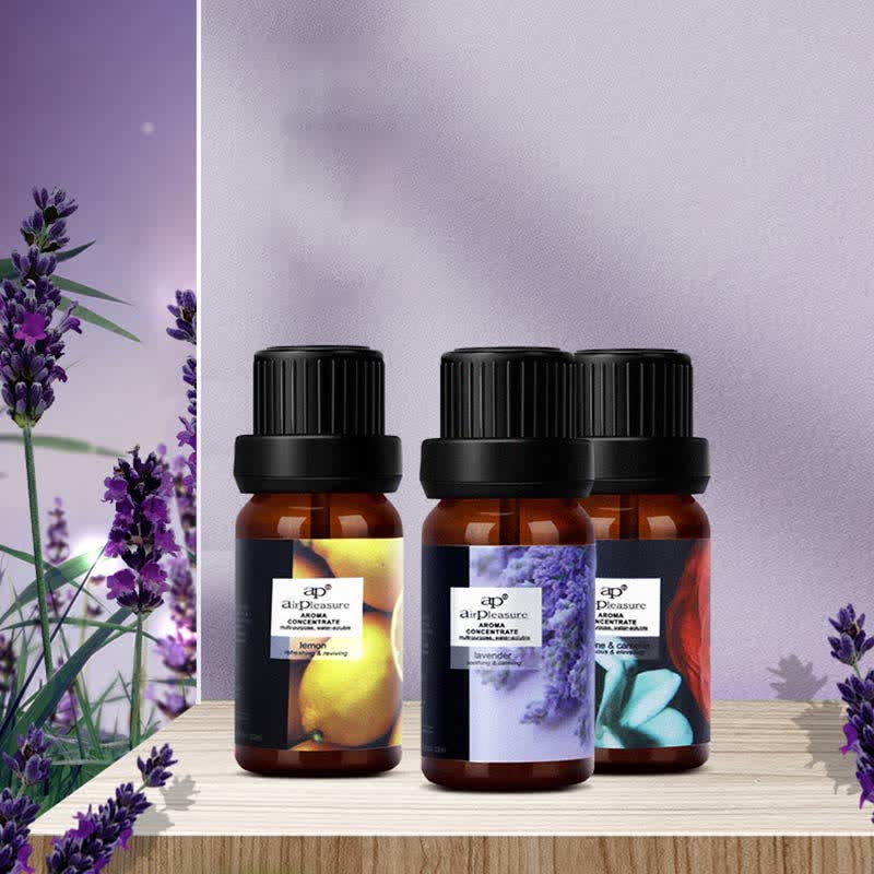 6-teiliges Aromatherapie-Set mit ätherischen Ölen zur Heilung | Heilende Klänge