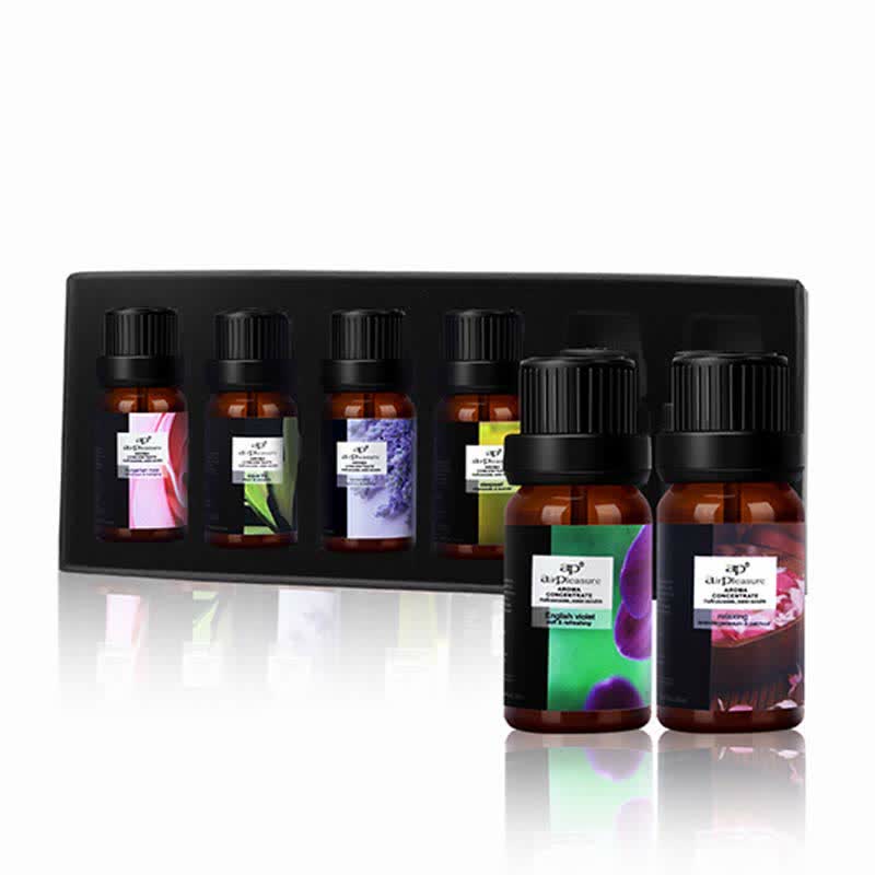 6-teiliges Aromatherapie-Set mit ätherischen Ölen zur Heilung | Heilende Klänge