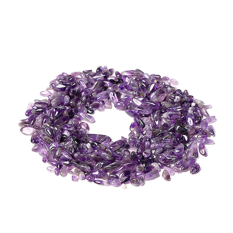 7–9 mm große Amethyst-Trommelsteine ​​für Heilung und Meditation