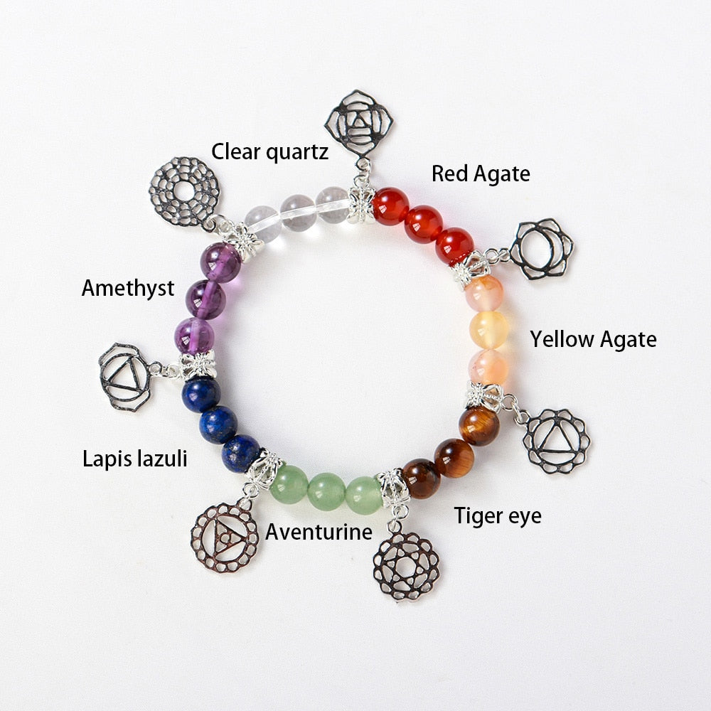 7 Chakra Heilenergie Armband