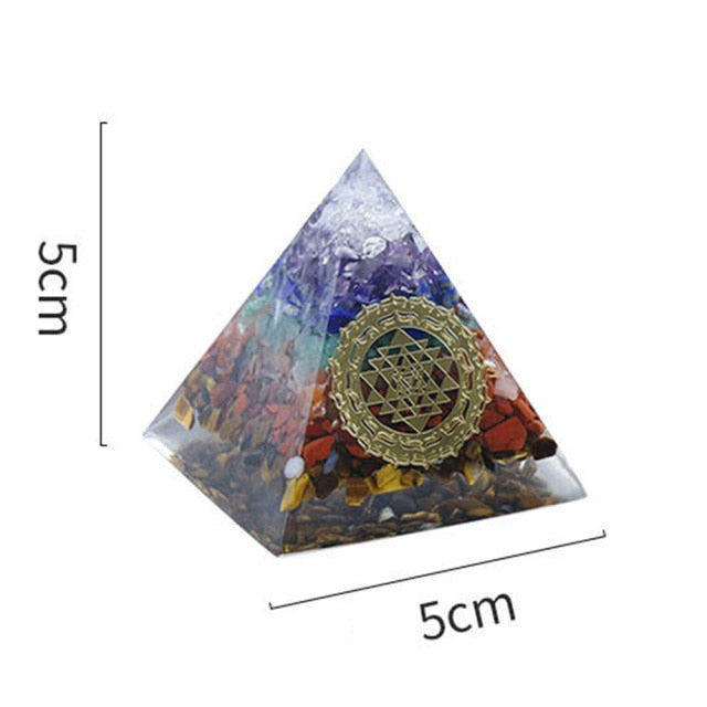 7 Chakra Orgon Pyramide