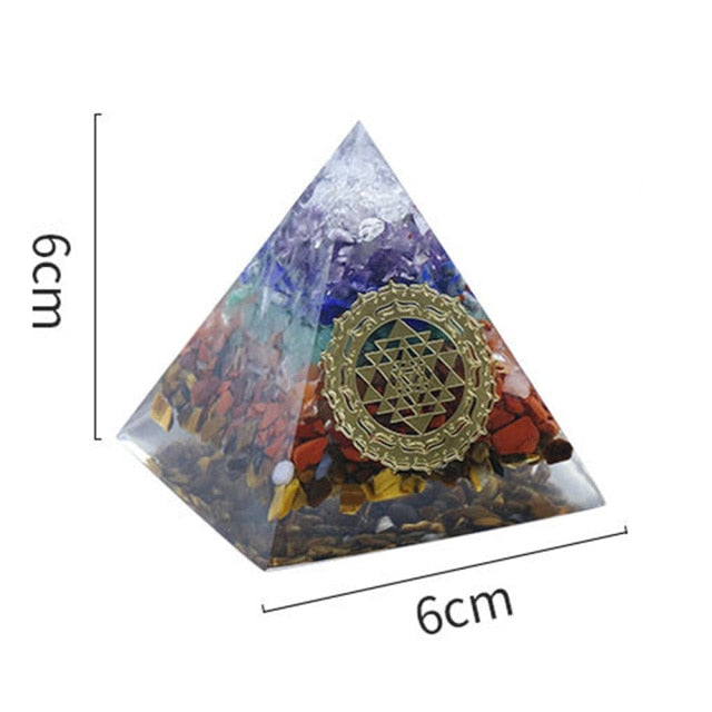 7 Chakra Orgon Pyramide