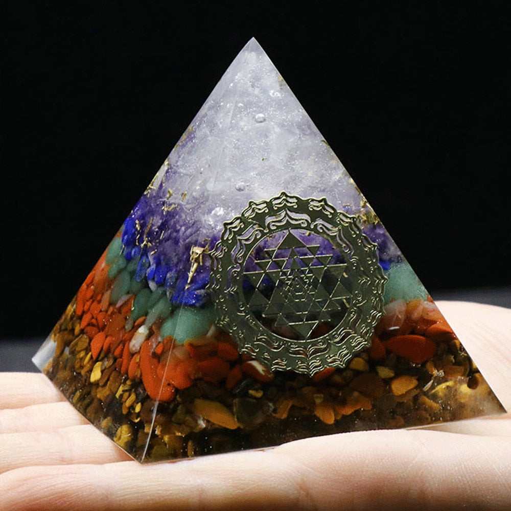 7 Chakra Orgon Pyramide