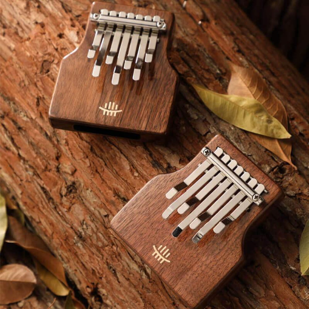 7-Key C Tone Thumb Piano with Resonance Hole - Portable Finger Piano - Kalimba - On sale