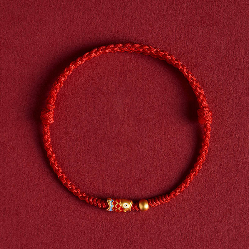 925 Sterling Silver Koi Fish Bracelet for Wealth & Success