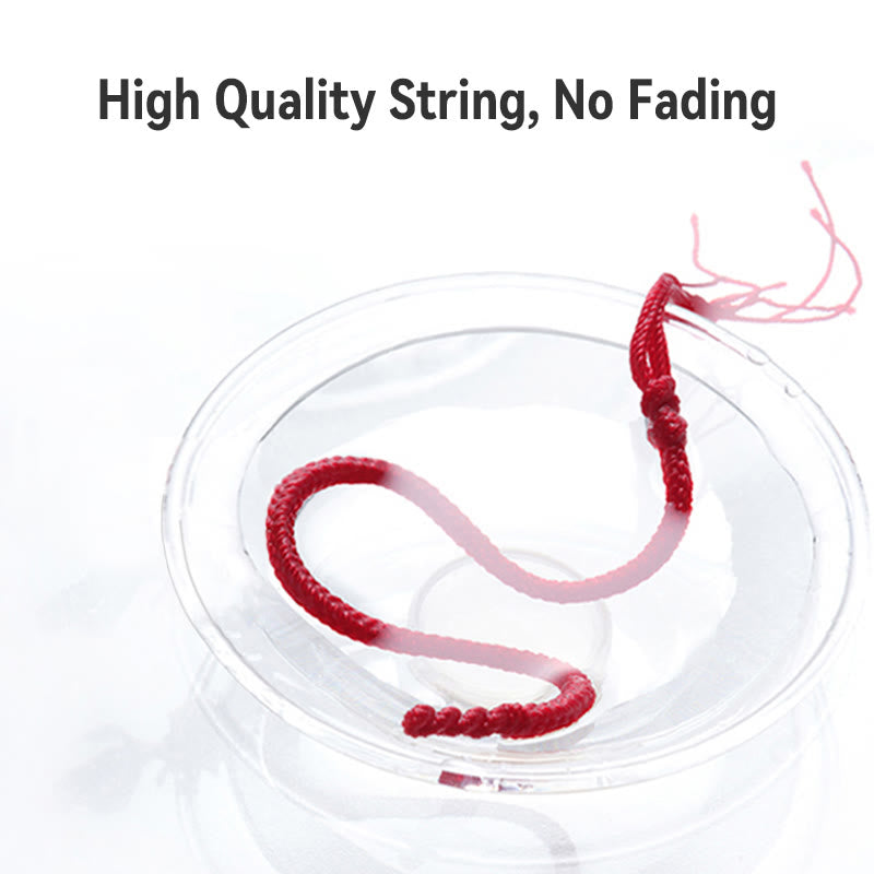 Unisex Red 999 Gold Koi Fish Luck Bracelet for Protection