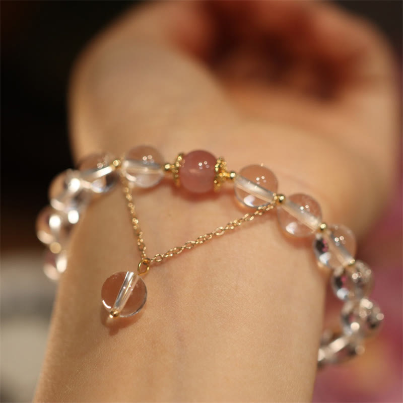 Silver Sheen Obsidian Yin Yang Protection Bracelet