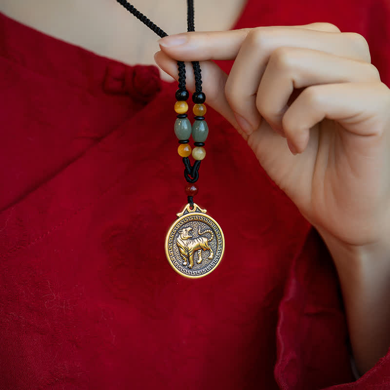 Chinese Zodiac Blessing Necklace | Wealth & Fortune Charm