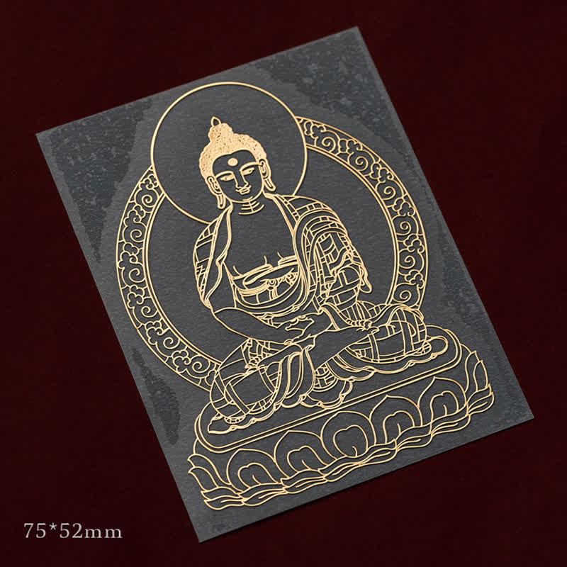 Chinesischer Sternzeichen Segen Reichtum Handyaufkleber | Spirituelles Glück