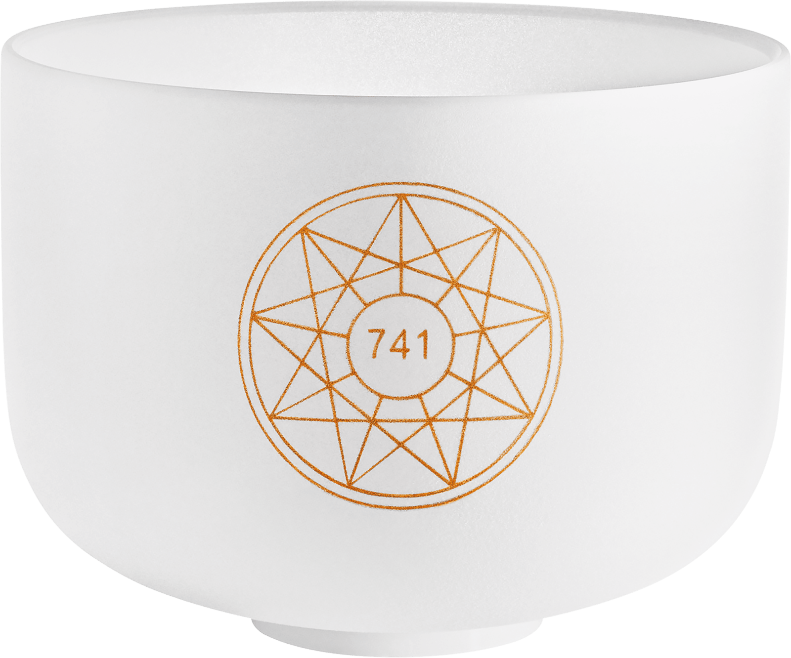 741 Hz Solfeggio 10" Crystal Singing Bowl (Sol) - Intuition & Self-Expression