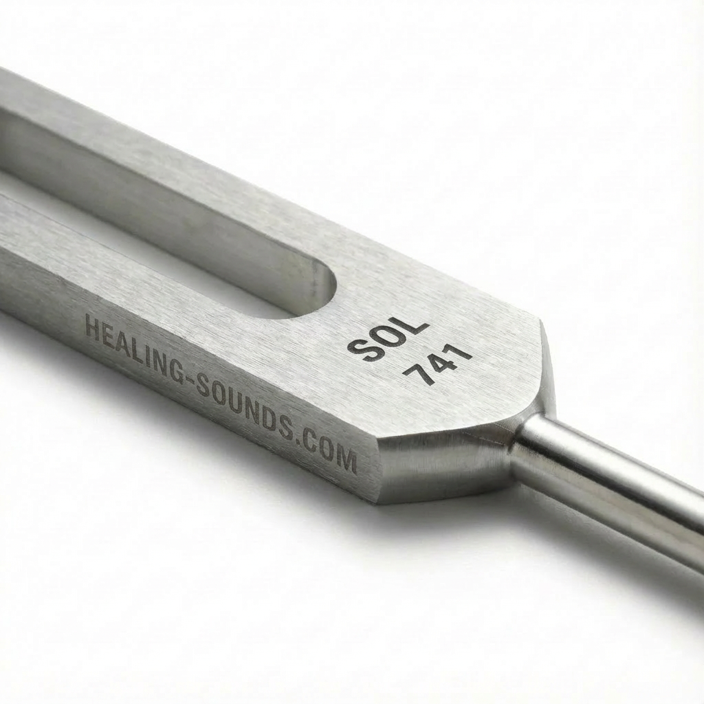 741 Hz Solfeggio Stimmgabel für Heilung - Intuition