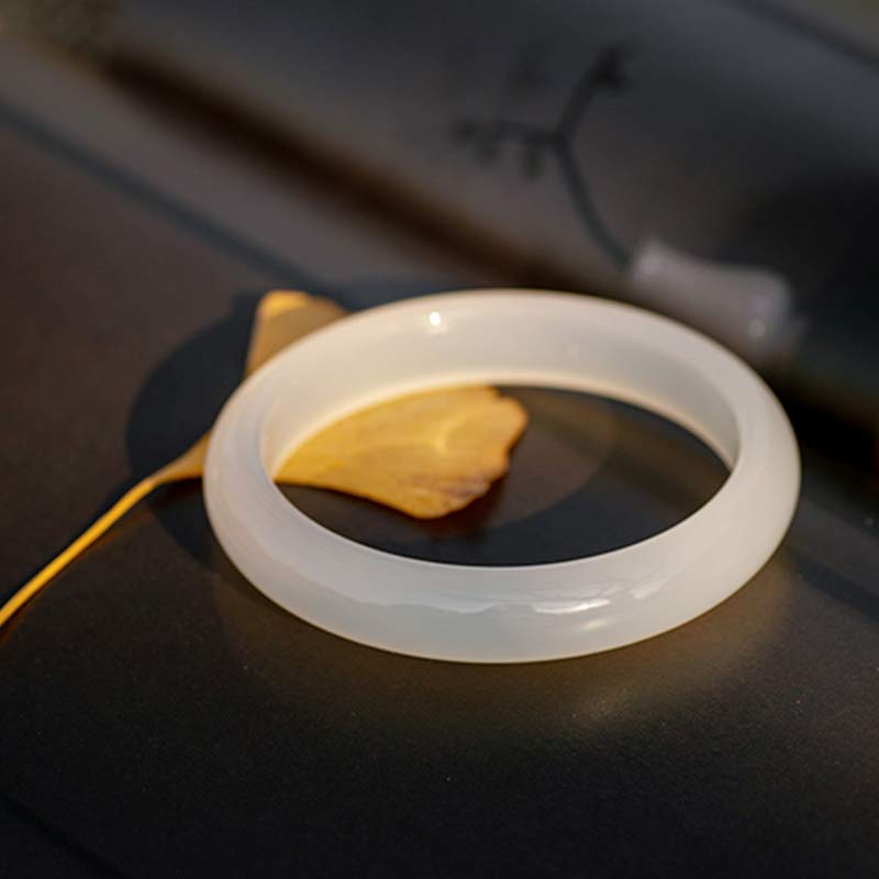 Chalcedon Harmonie Armband Positive Energie Armreif 54mm