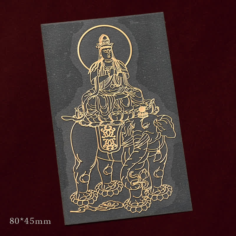 Chinesischer Sternzeichen Segen Reichtum Handyaufkleber | Spirituelles Glück