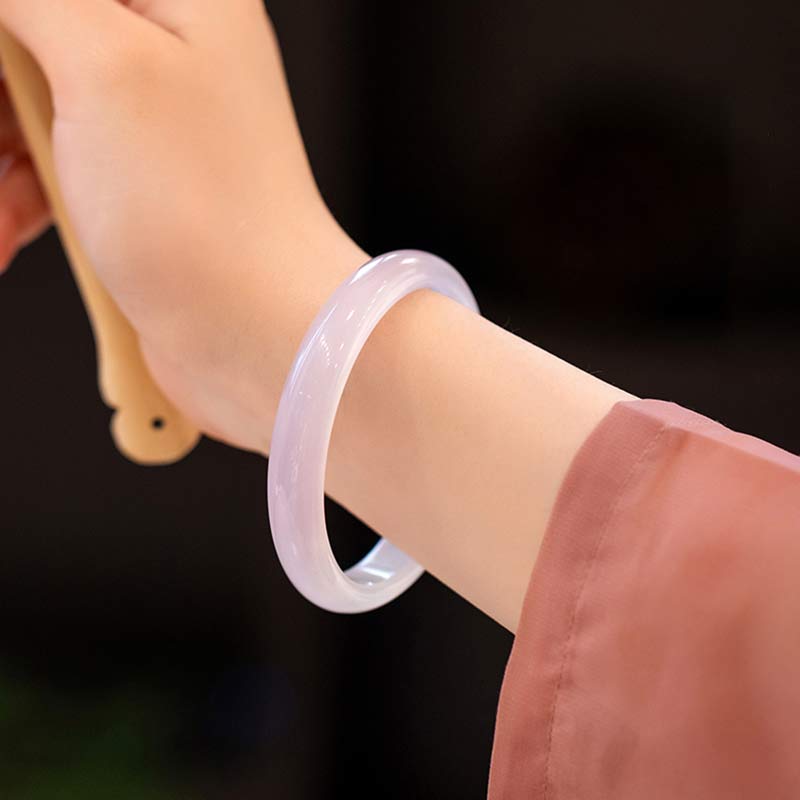 Chalcedon Harmonie Armband Positive Energie Armreif 54mm