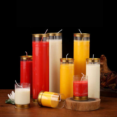 Meditation Prayer Altar Candle for Spiritual Cleansing Rituals