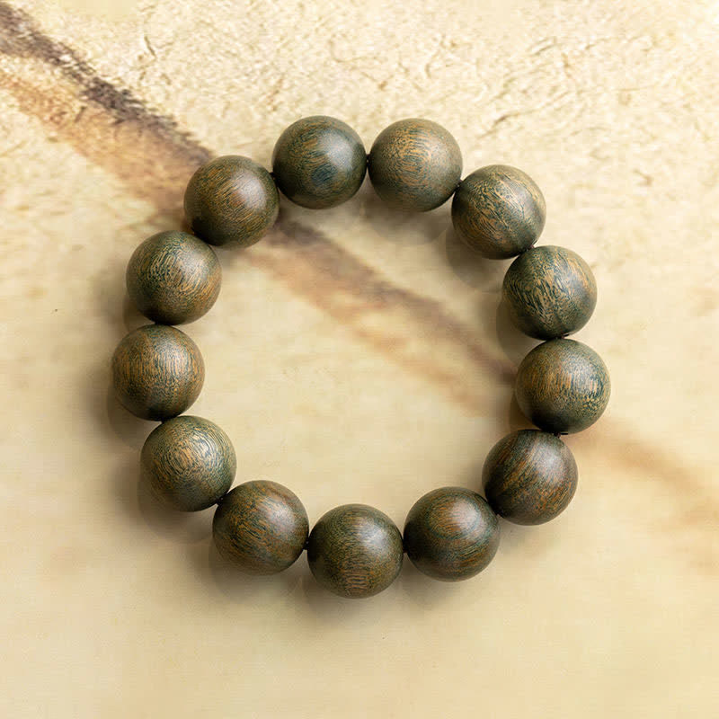 8mm Green Sandalwood Soothing Peace Bracelet