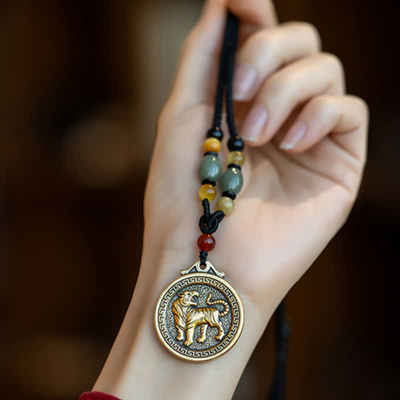 Chinese Zodiac Blessing Necklace | Wealth & Fortune Charm