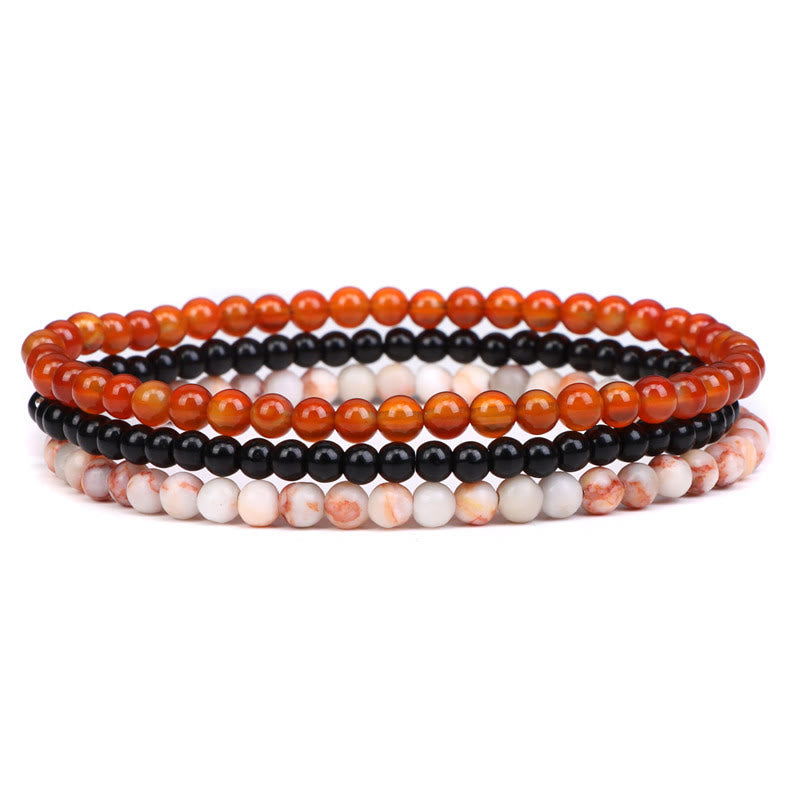 Natural Crystal Inner Peace Spiritual Bracelet Set