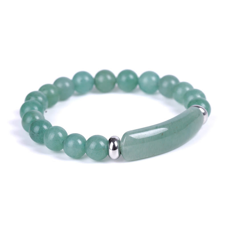 Green Aventurine Healing Bracelet 8mm Beaded Gemstone