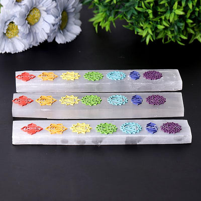 8 Beruhigender Selenit-Kristallstab – Frieden