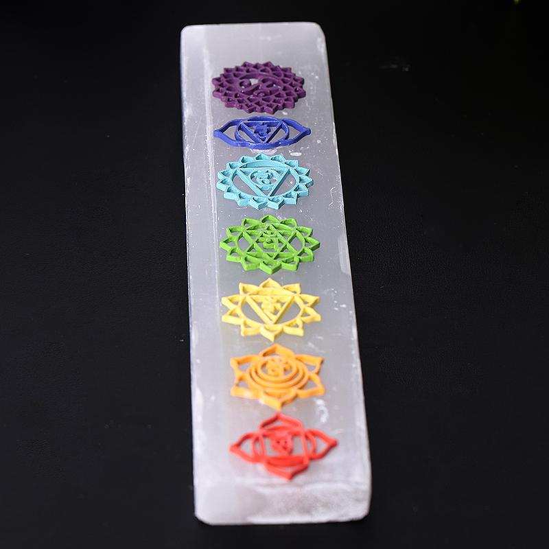 8 Beruhigender Selenit-Kristallstab – Frieden