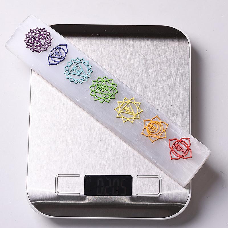 8 Beruhigender Selenit-Kristallstab – Frieden