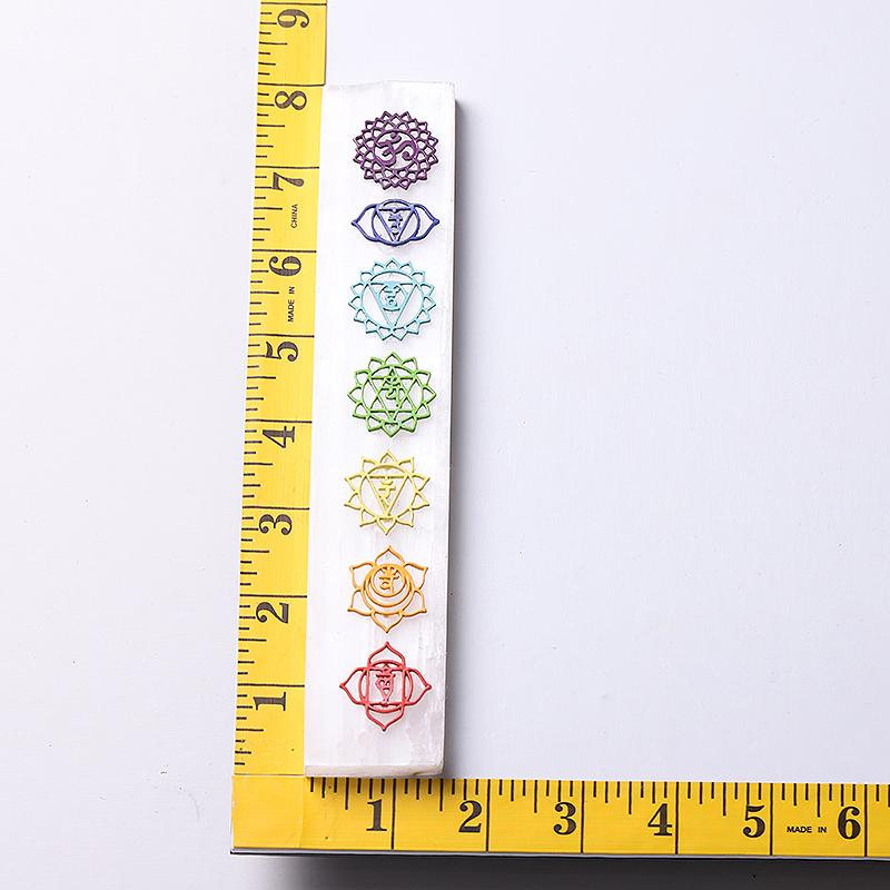 8 Beruhigender Selenit-Kristallstab – Frieden