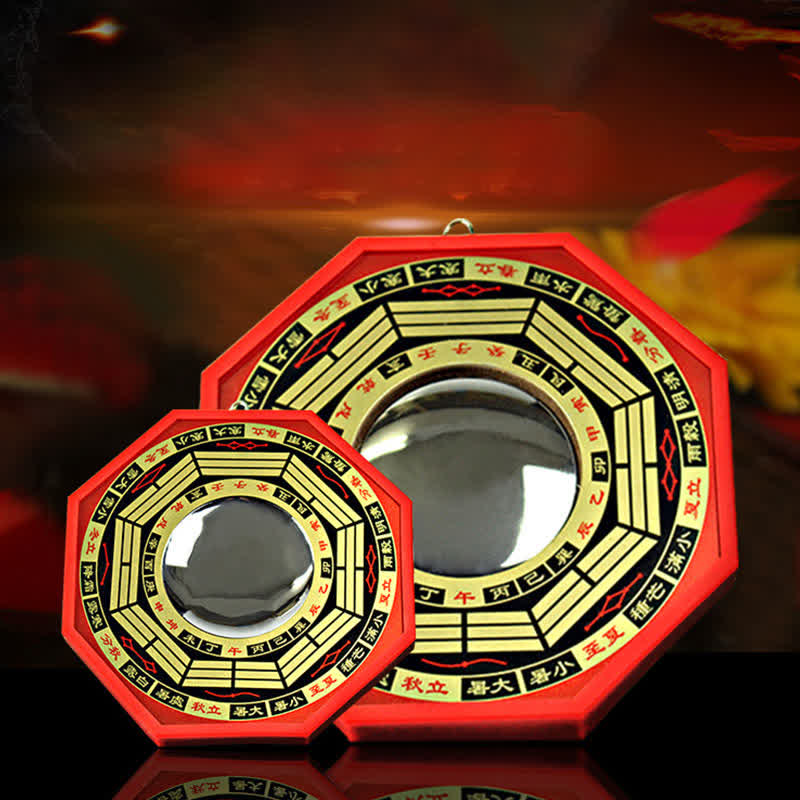 8 im Feng Shui Bagua Kartenspiegel für Harmonie und Gleichgewicht