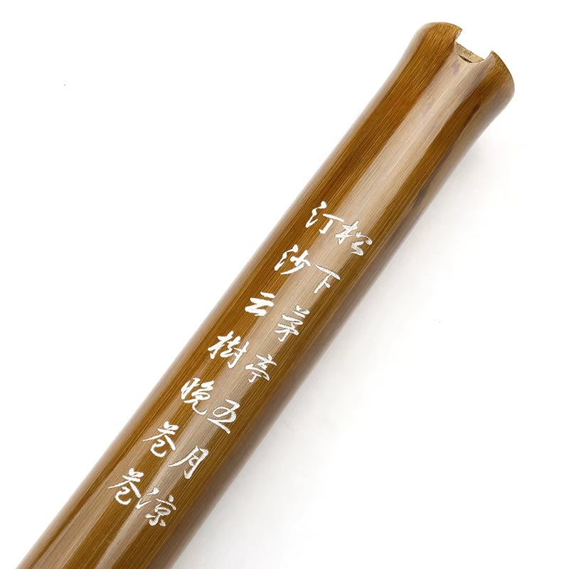 Chinese Bamboo Vertical Flute, G Key XIAO, Musicais Instrument, Handmade, Handmade