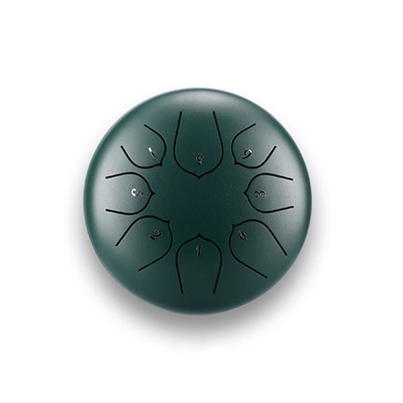 8-töniges Steel Tongue Drum Kit für Meditation und Klangheilung
