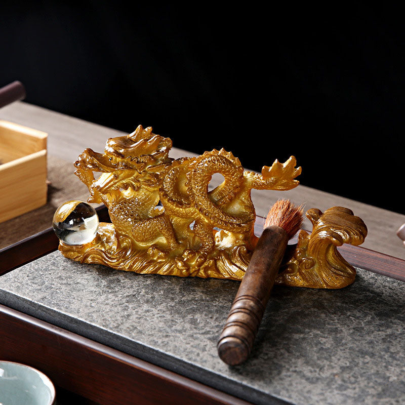 Year of the Dragon Resin Figurine | Spiritual Luck Statue