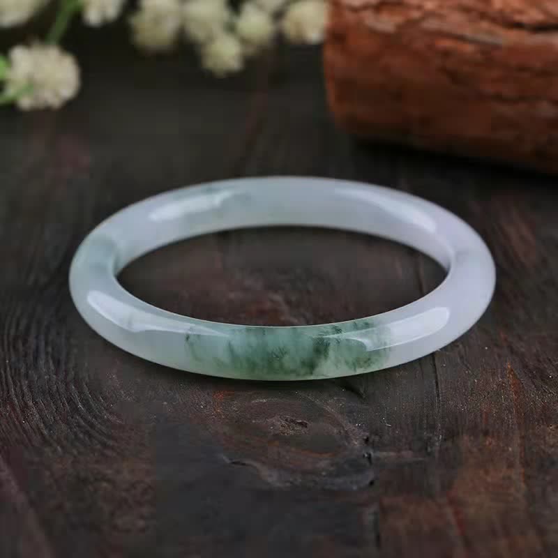 Jade-Überfluss-Armband 58 mm für Wohlstand und Glück