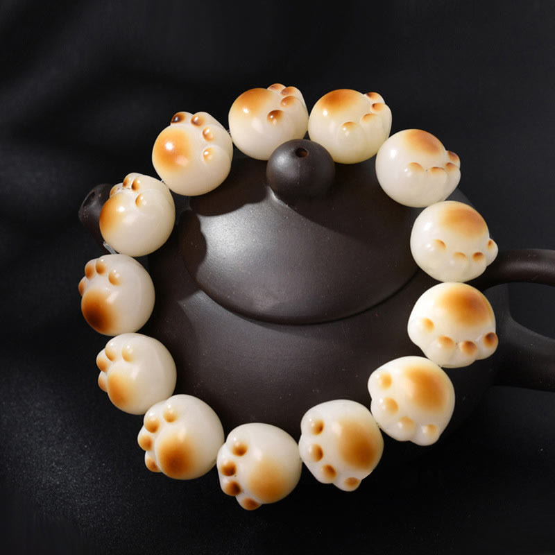 16mm Bodhi Seed Spiritual Bracelet for Peace & Wisdom