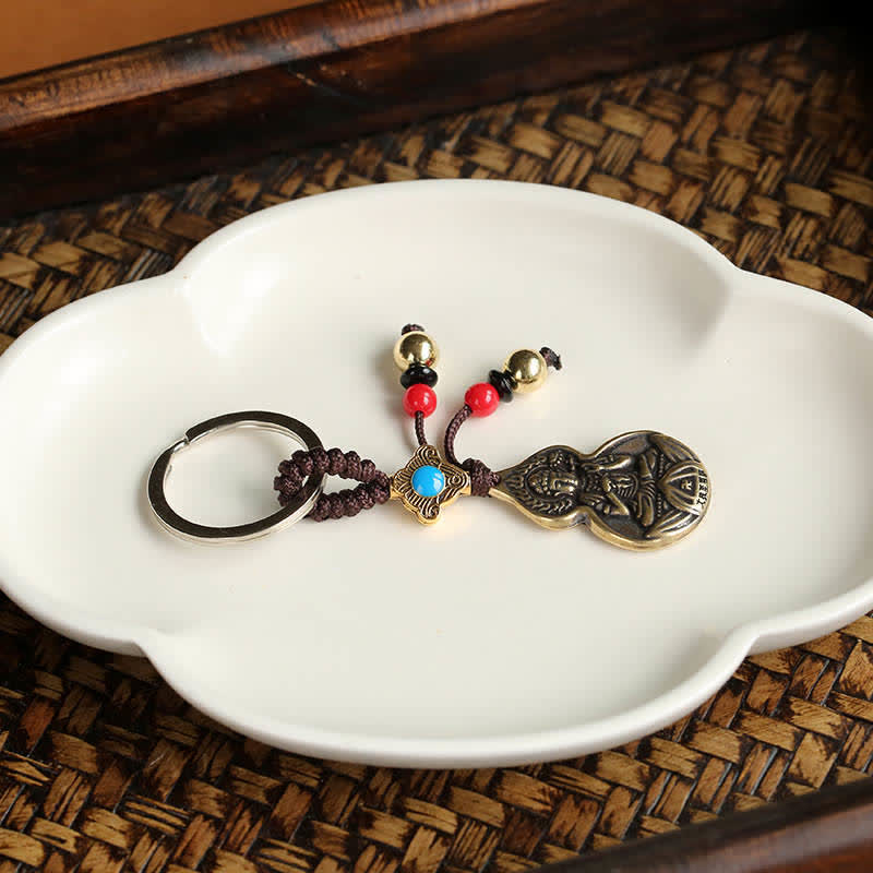 Mahasthamaprapta Buddha Segen Schlüsselanhänger | Mitgefühl Gelassenheit