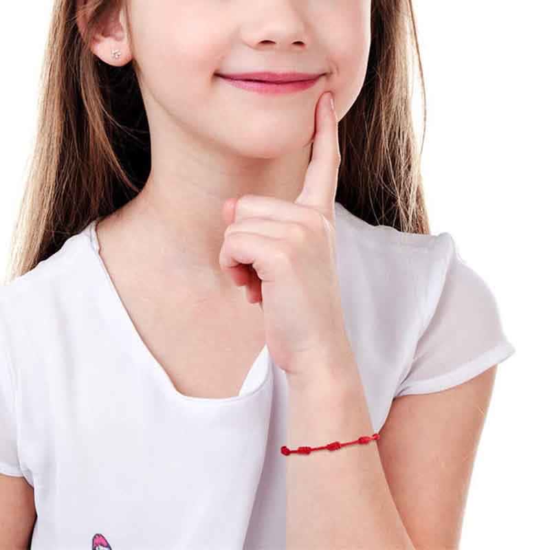 4Pcs Evil Eye Red String Protection Bracelet Set
