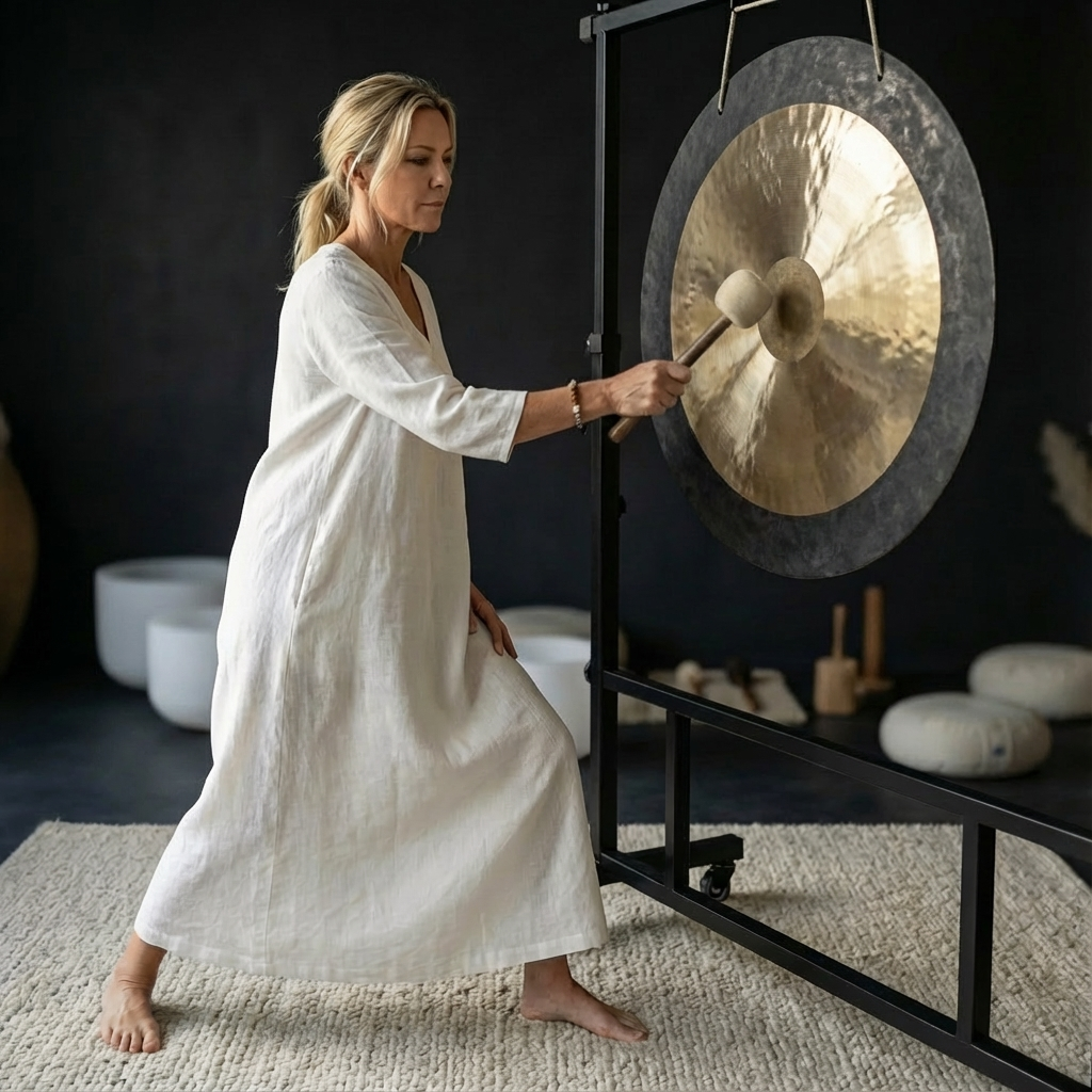 14 bis 52 Zoll Deep Wave Gong-Instrument zur Meditation
