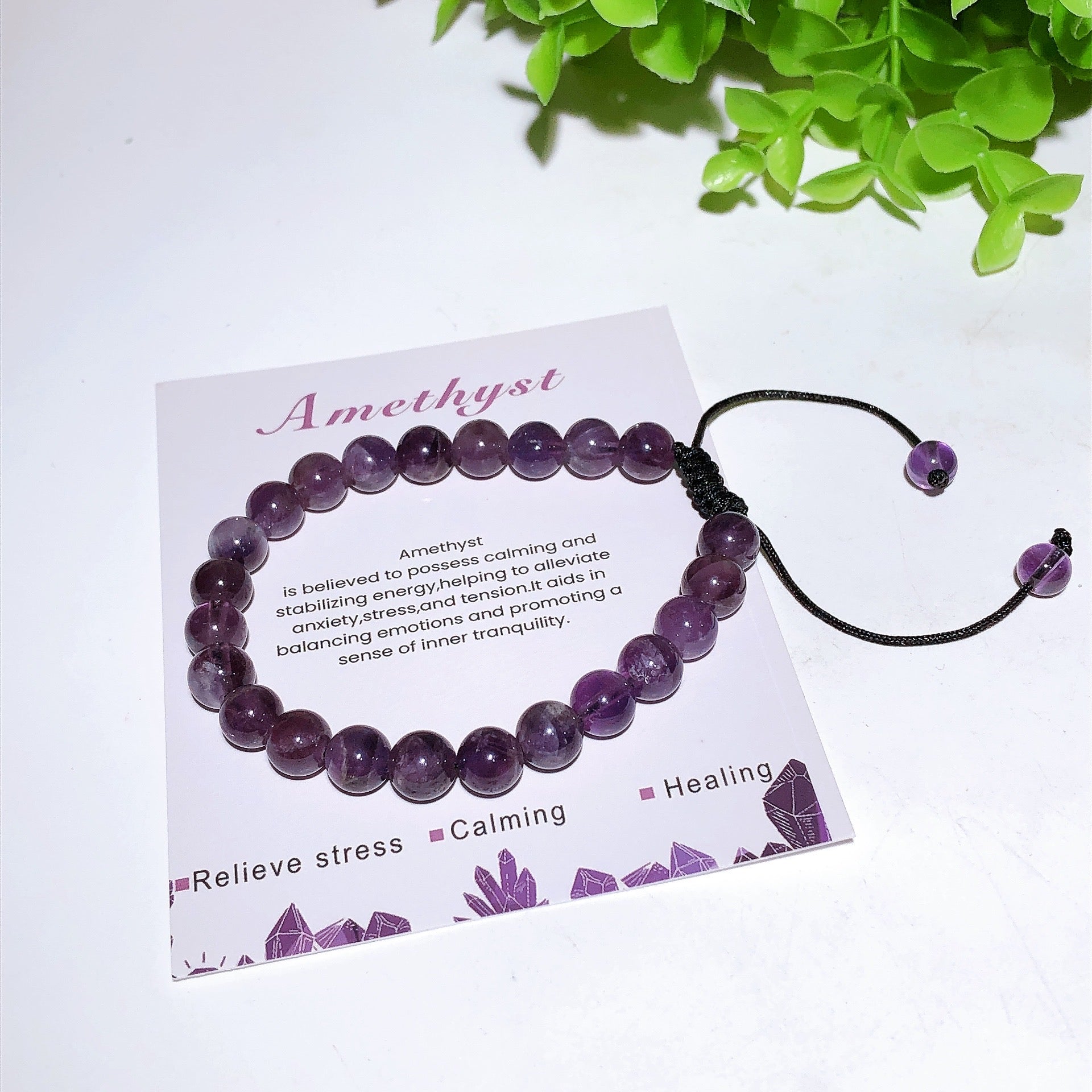 8mm-12mm Golden Healer Tsavolite Spiritual Bracelet for Healing