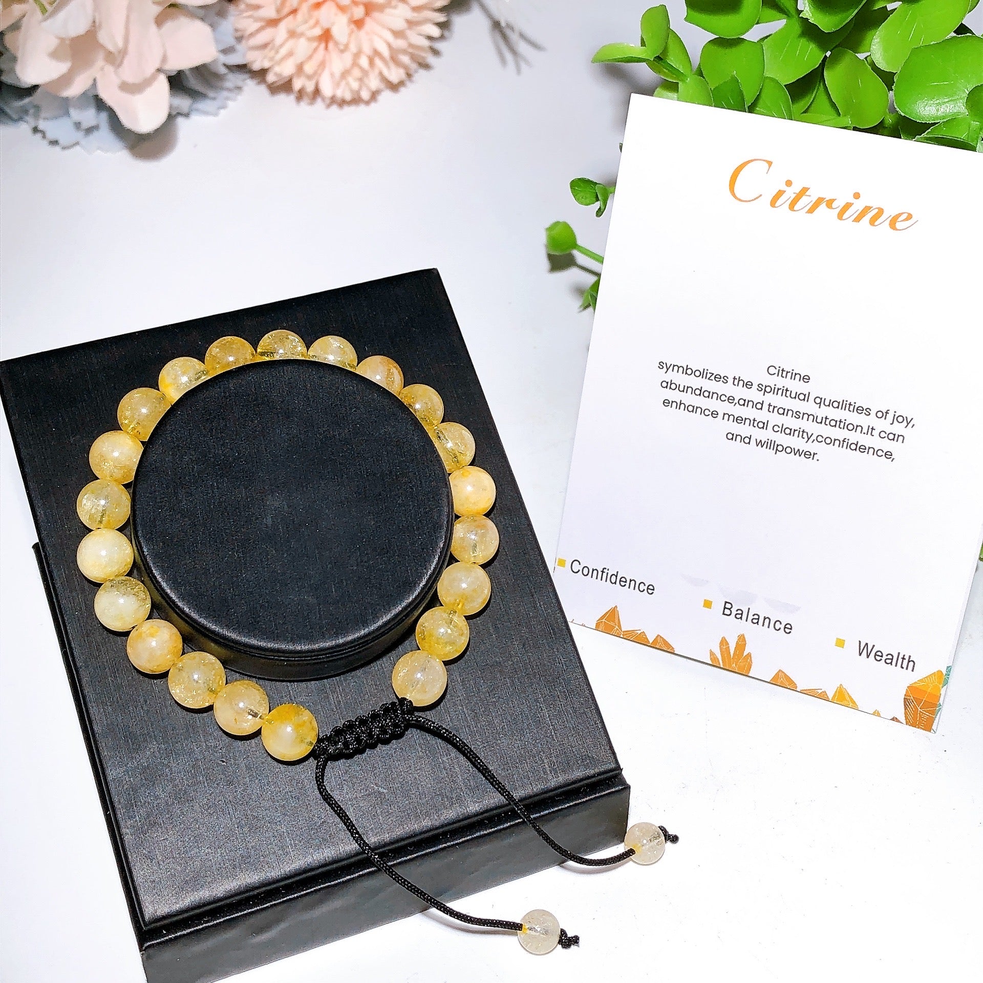 8mm-12mm Golden Healer Tsavolite Spiritual Bracelet for Healing